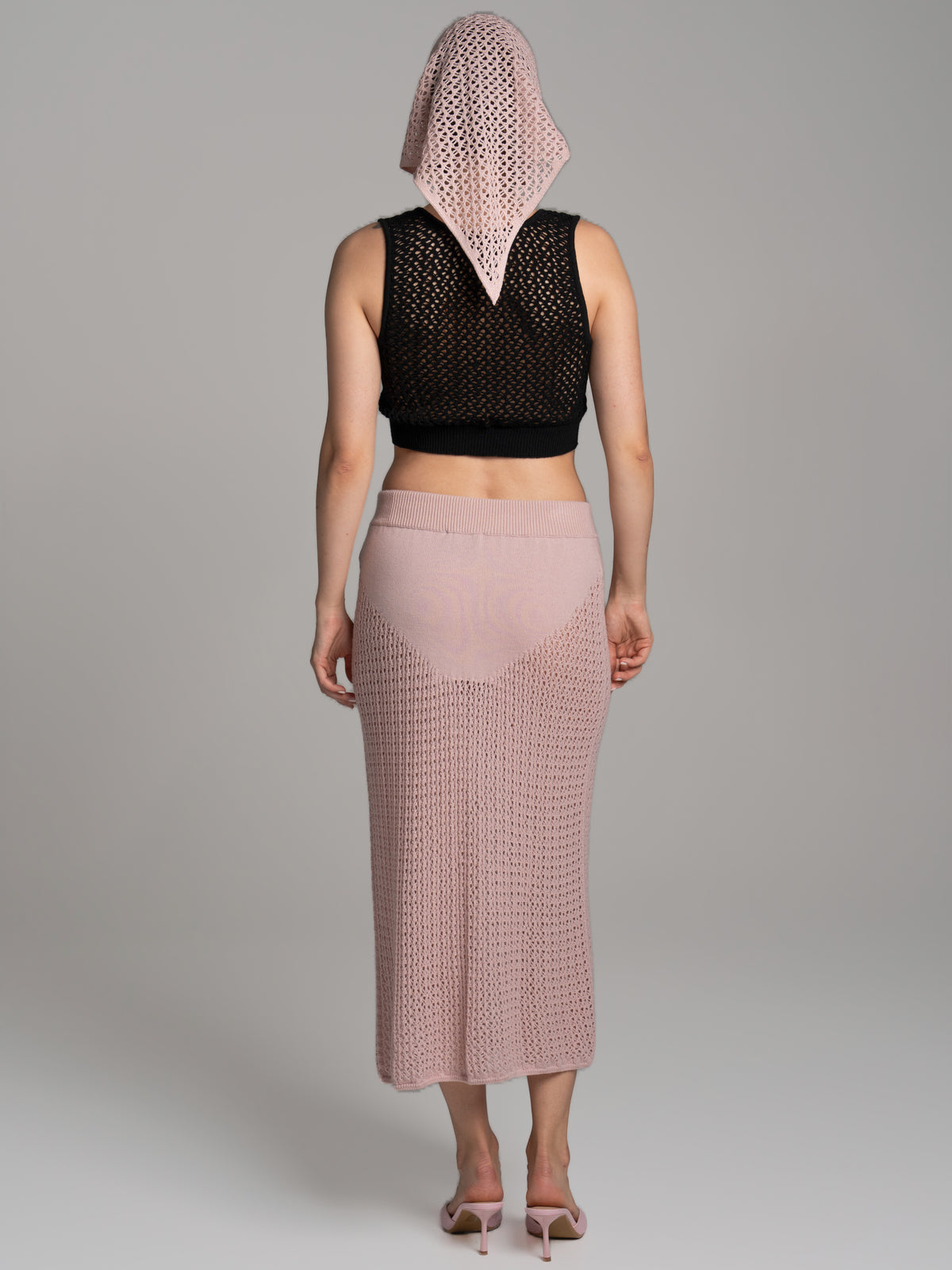 Lace Skirt Pink