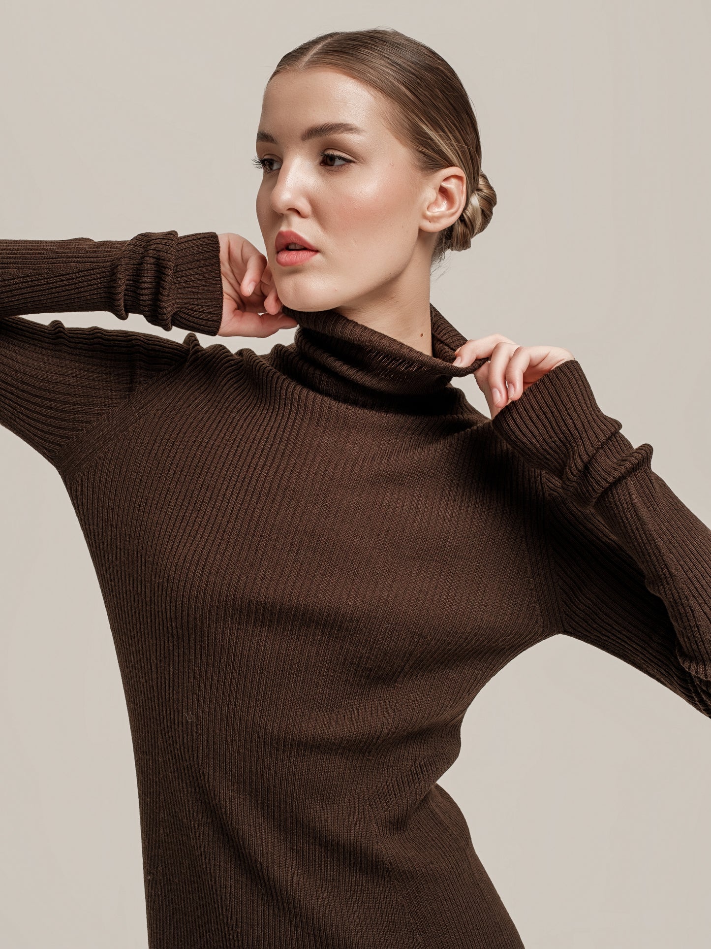 Fjuge Dress Chocolate