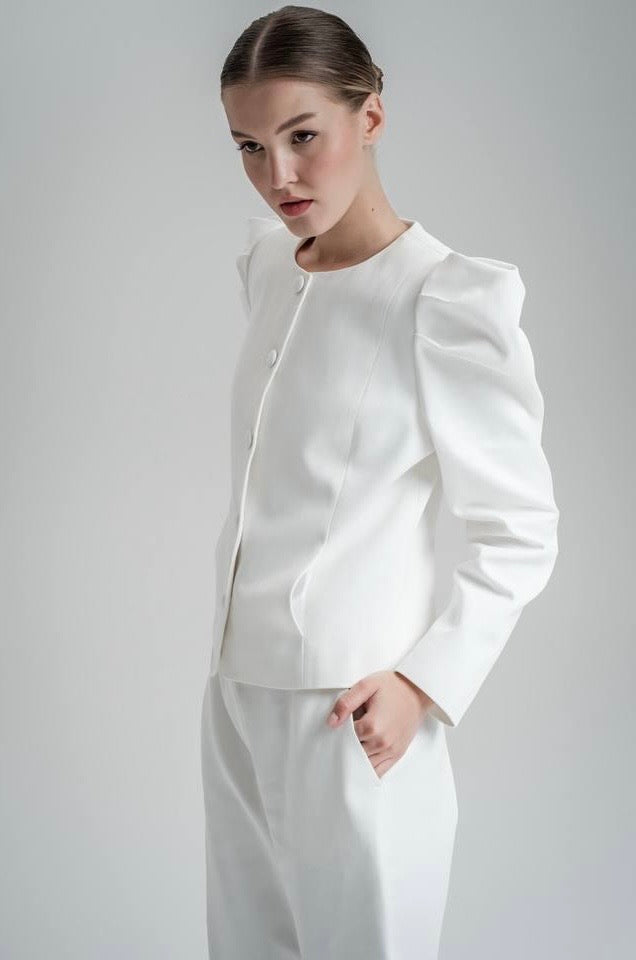 White jacket