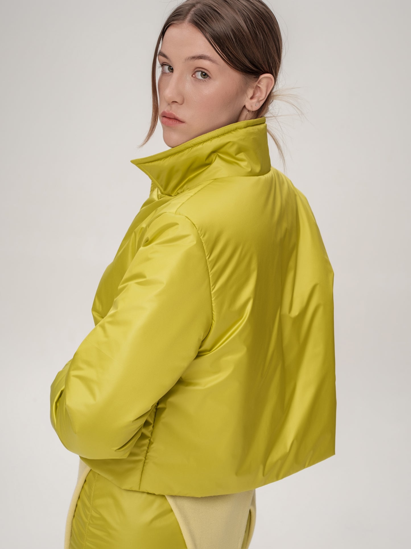 Jacket – Versatile Layering Piece with Italian Fabric
