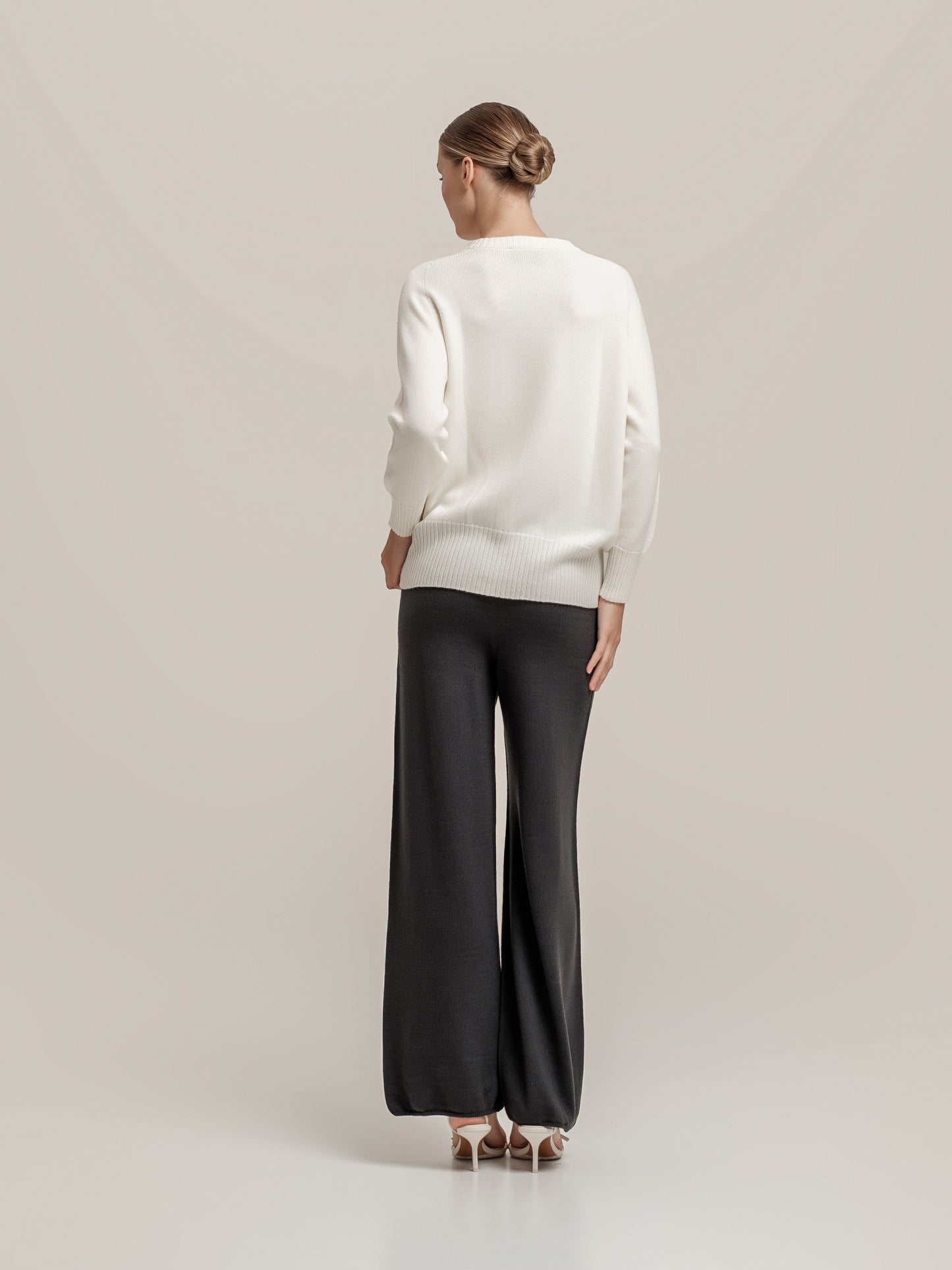 Knit Anthracite Trousers
