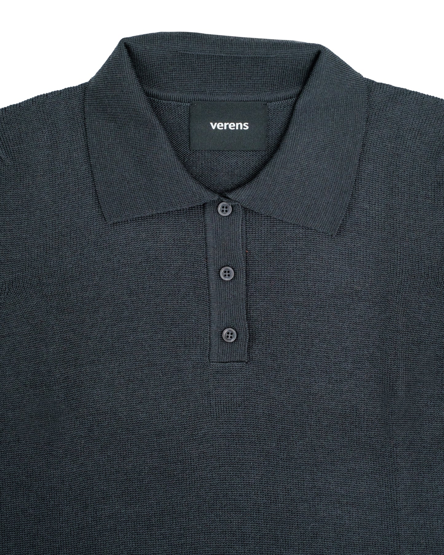 Anthracite Men’s Merino Polo