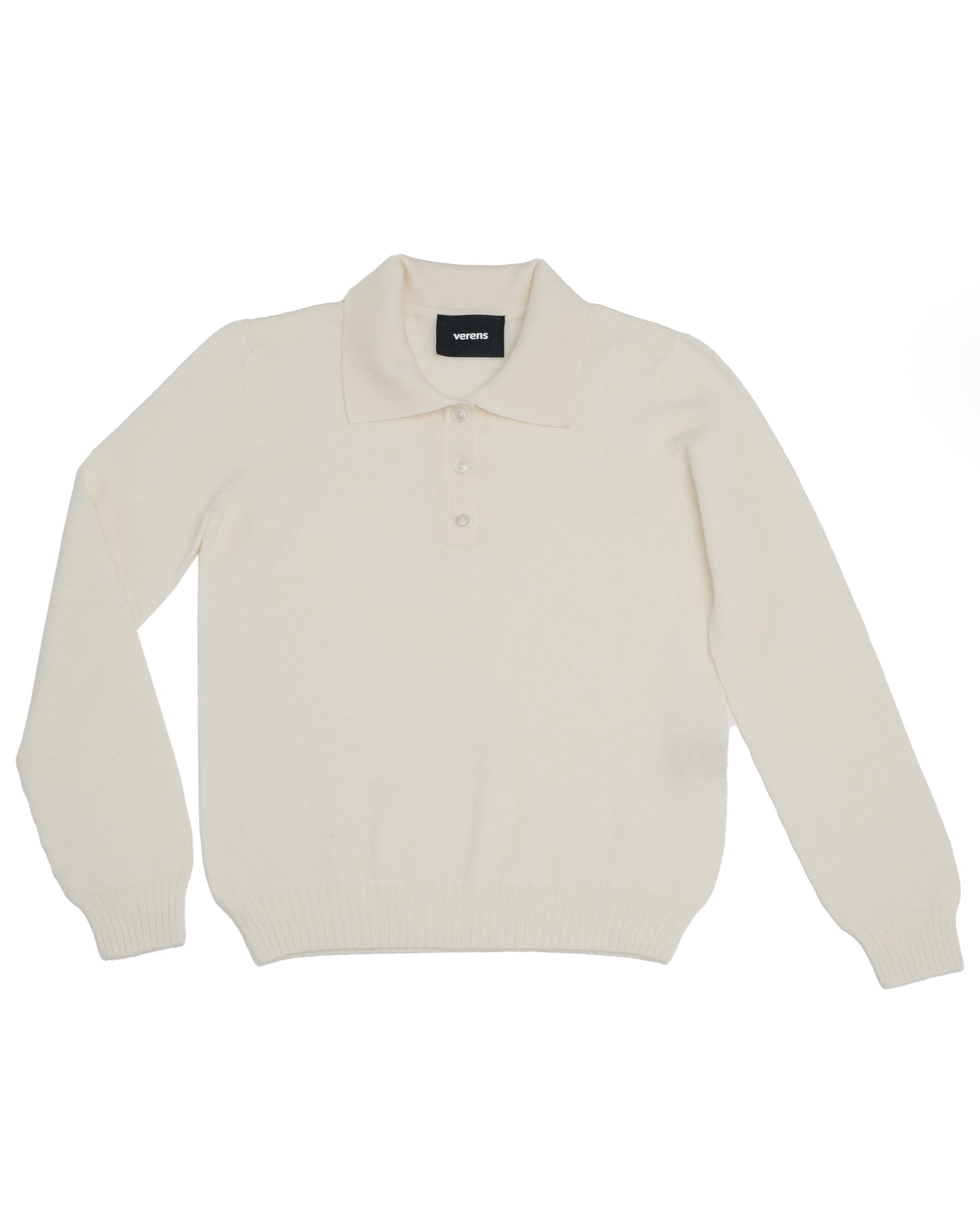 White Polo Pullover