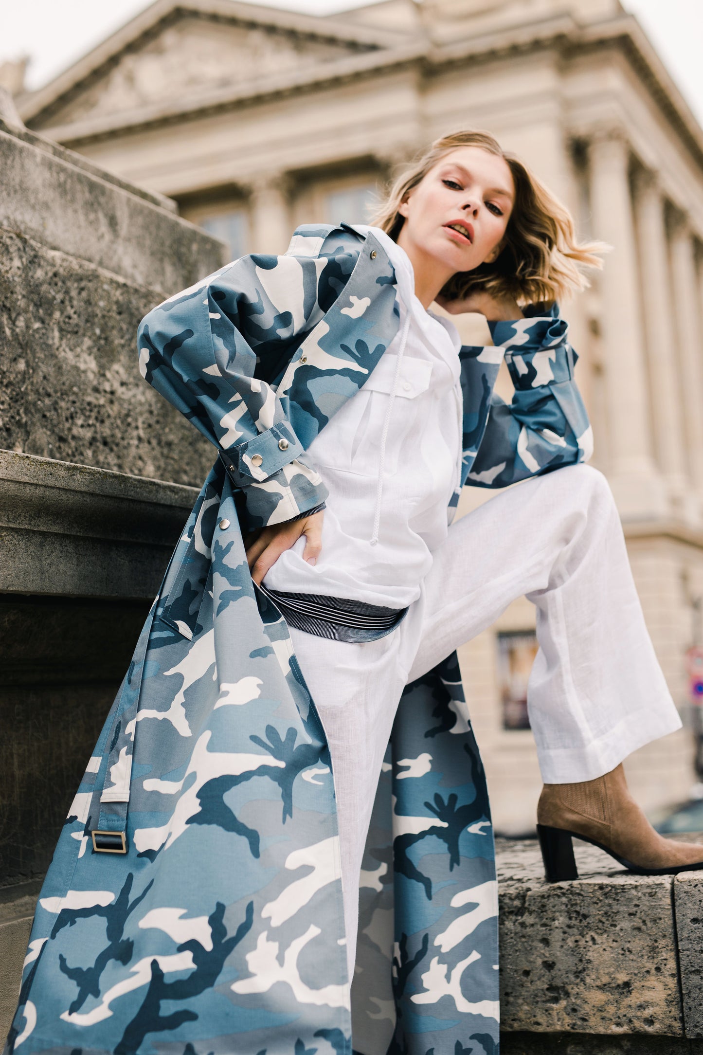 Military Trench Coat