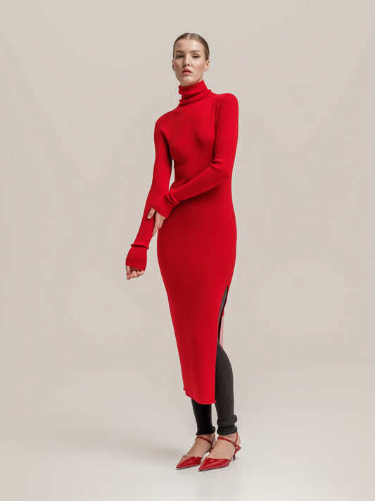 Fjuge Dress Red