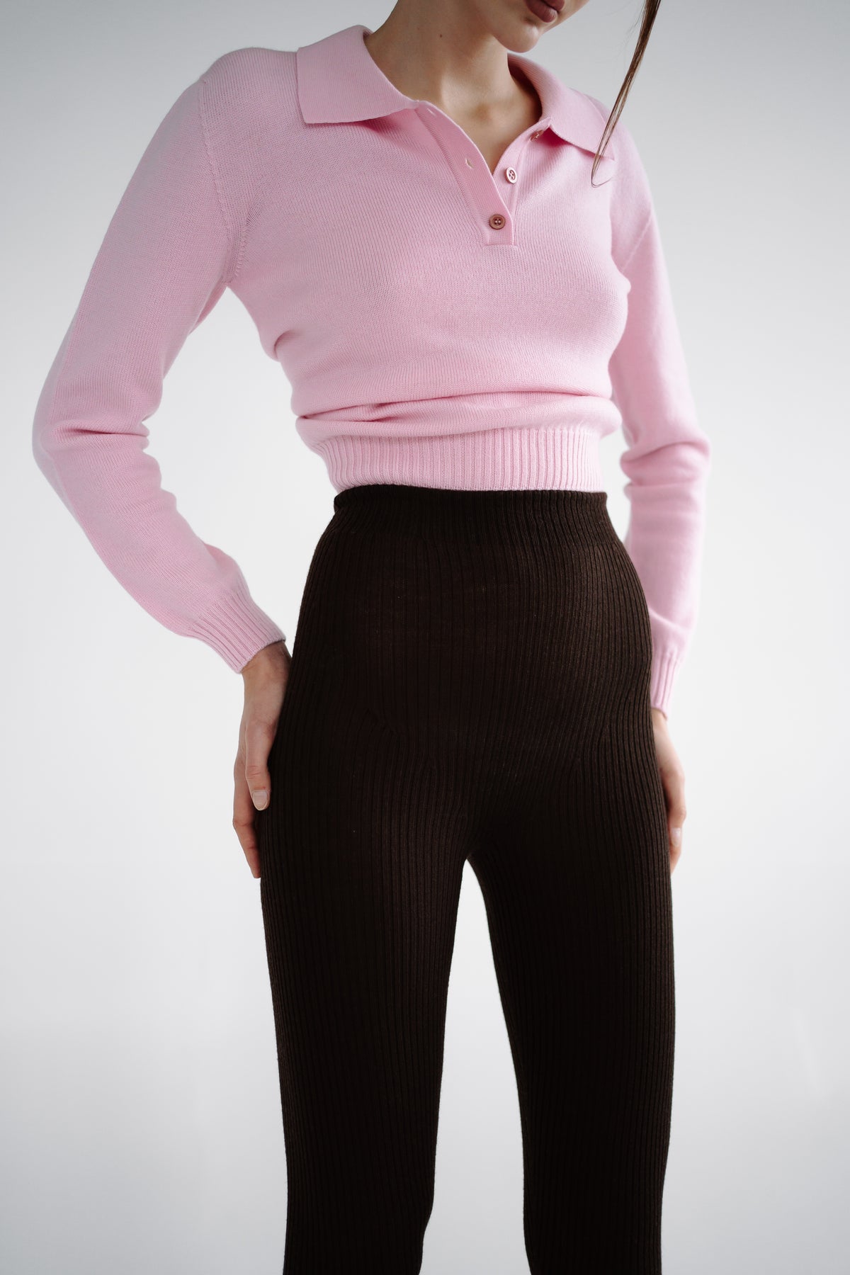 Chocolate Merino Leggings