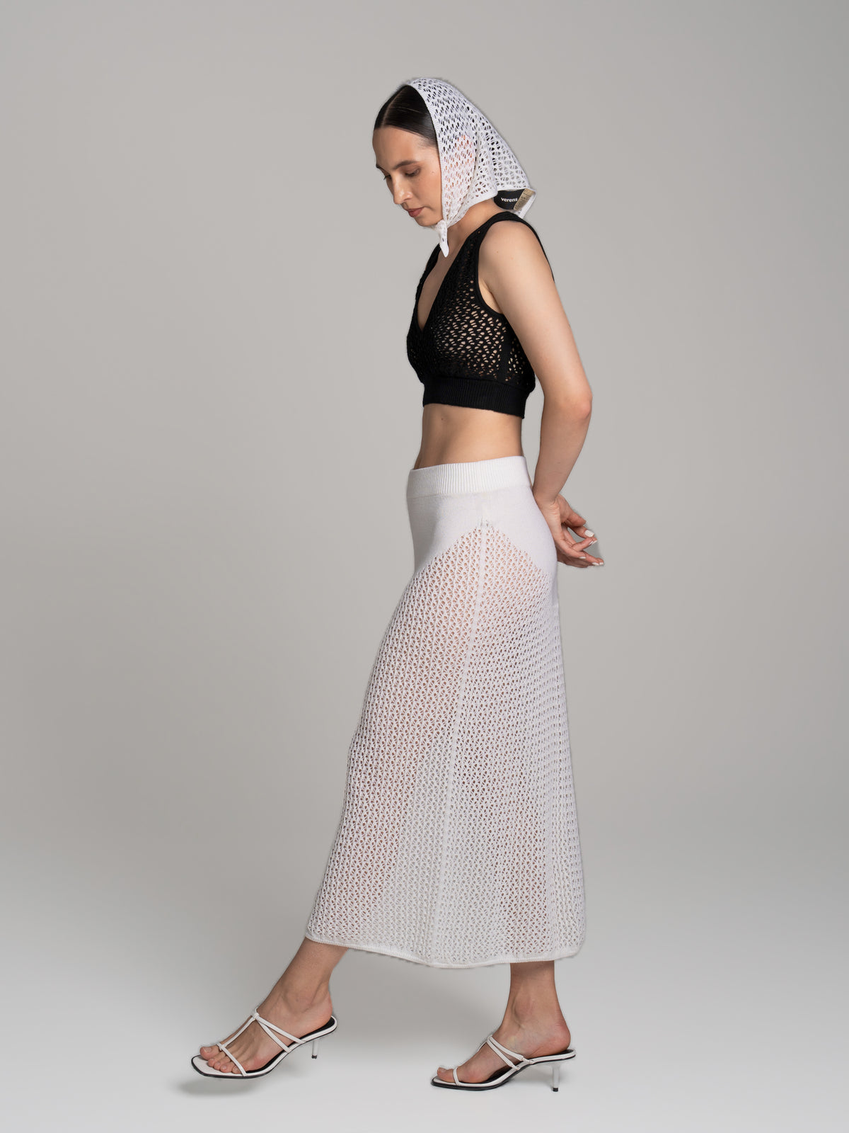 Lace Skirt White