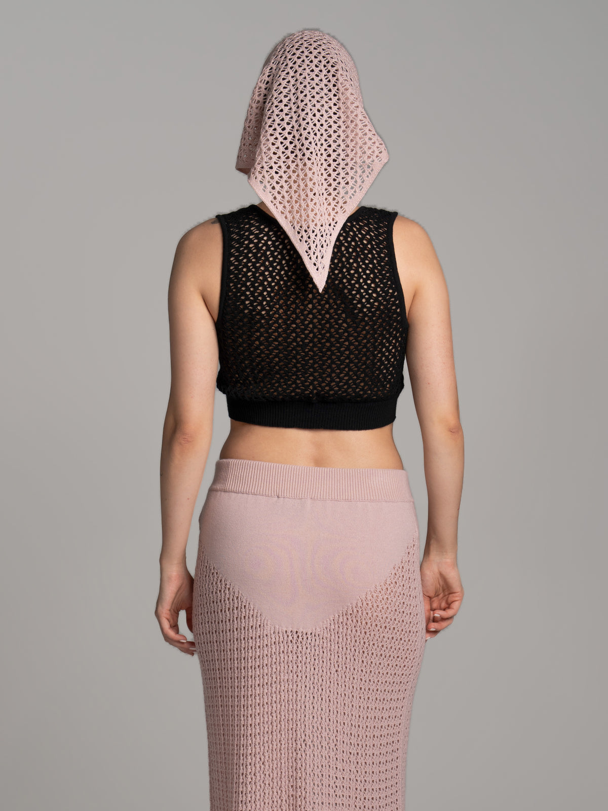Lace Crop Top Black