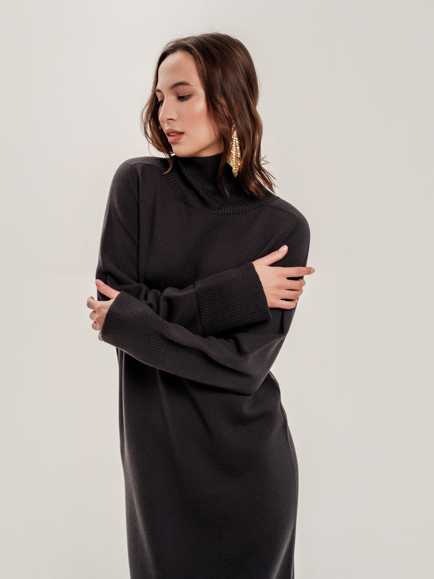 Molly Dress Chocolate