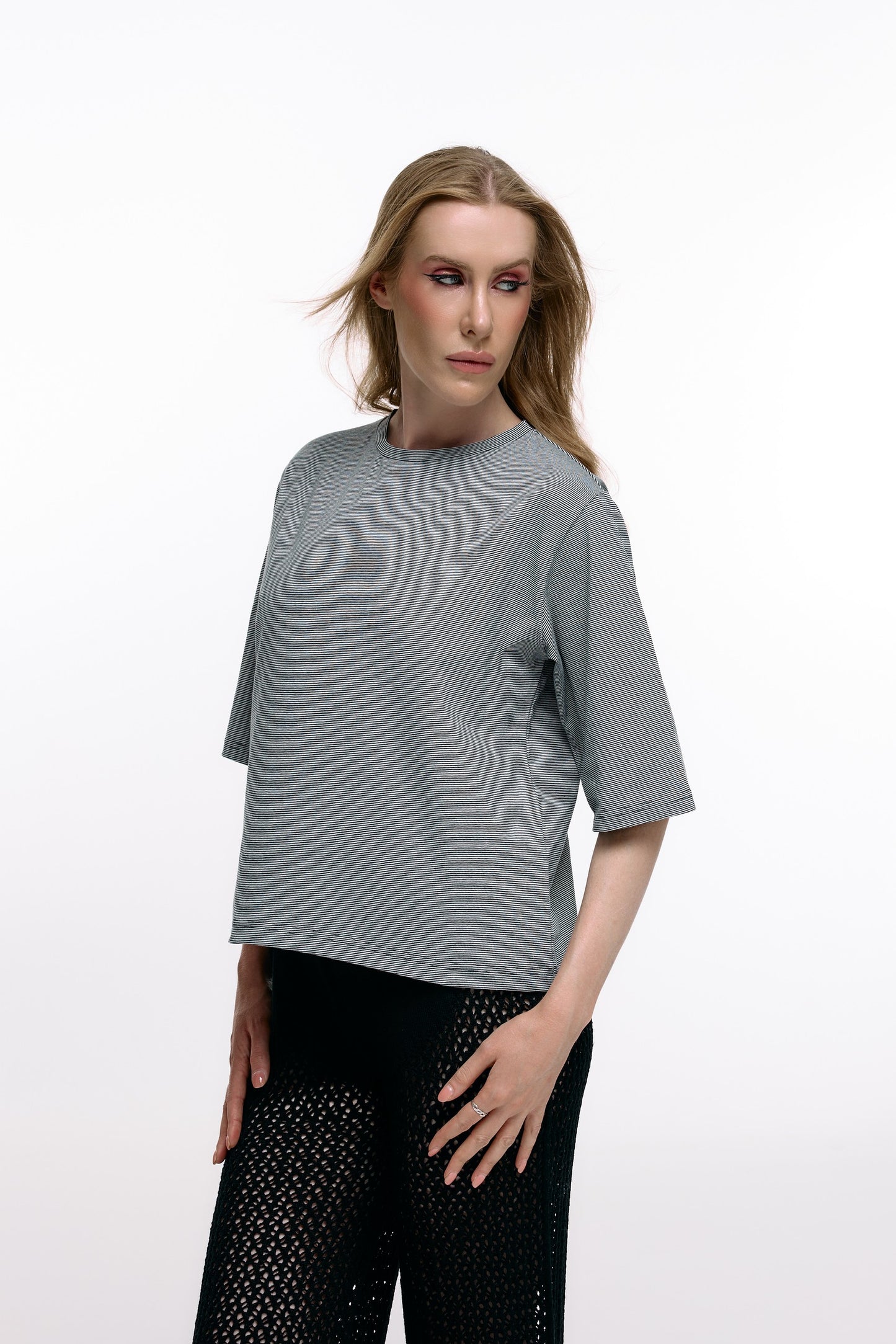 Marine T-Shirt – 95% Viscose, 5% Elastane, Handmade in the EU