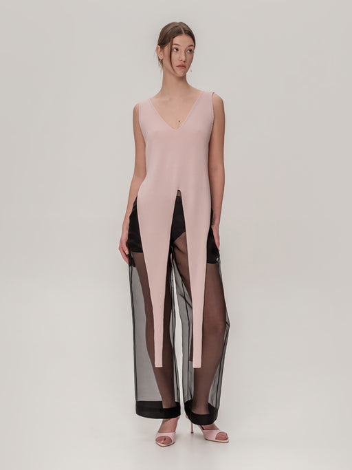 Twins Vest Marshmallow – 100% Wool, Seamless 3D Knit