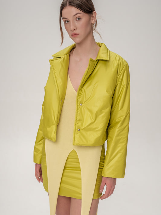 Jacket – Versatile Layering Piece with Italian Fabric
