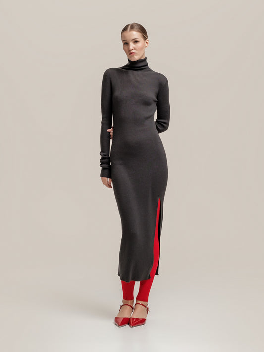 Fjuge Dress Anthracite