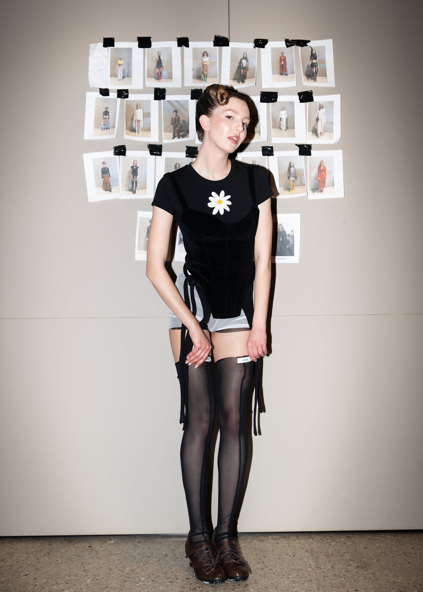Long socks Black