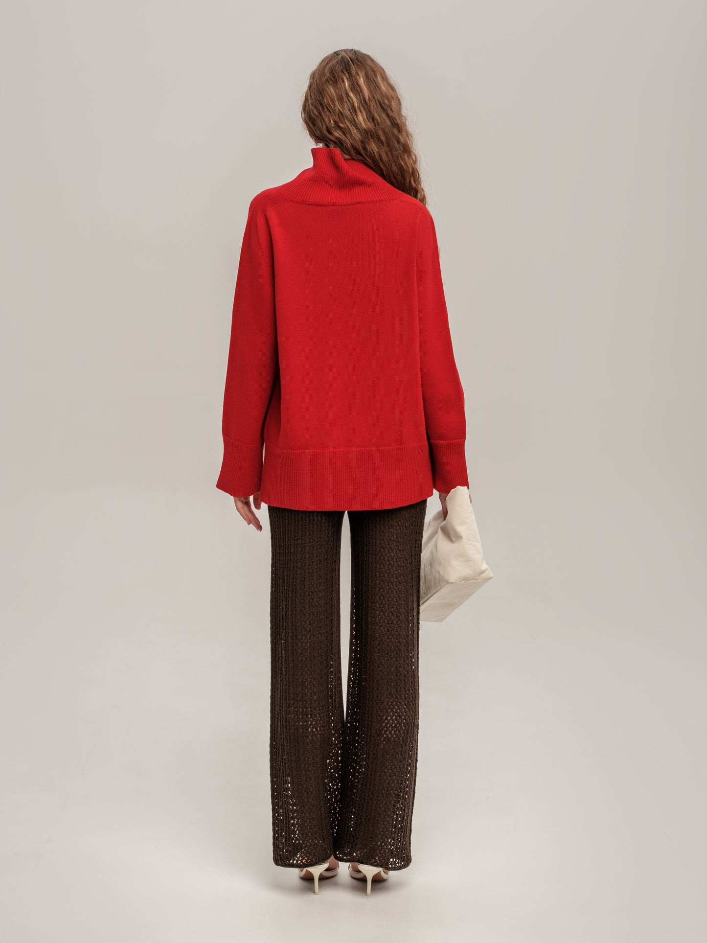 Lace Trousers Chocolate