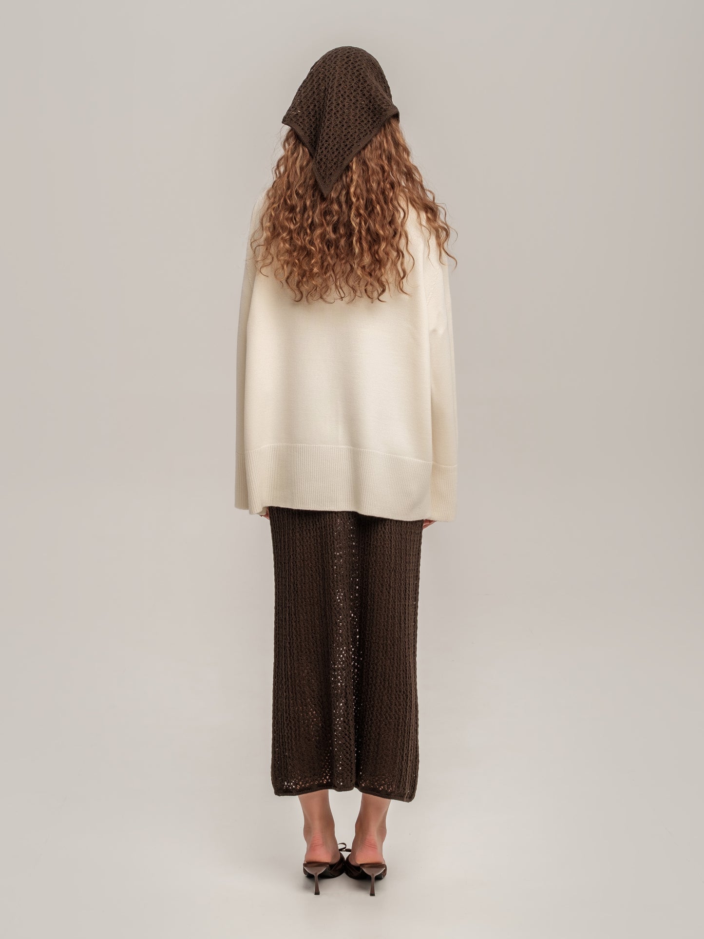 Lace Skirt Chocolate