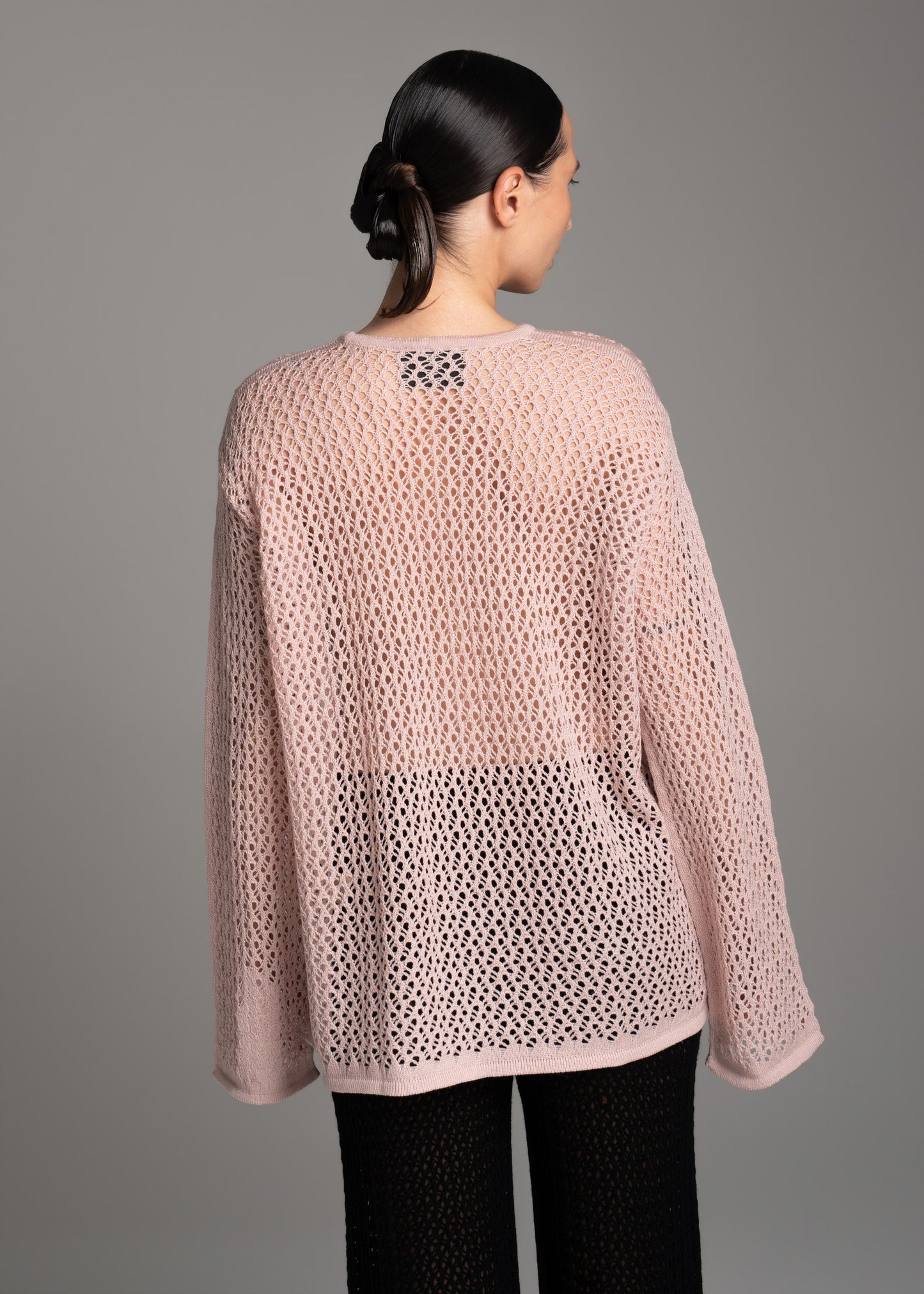White Lace Long-Sleeve Top