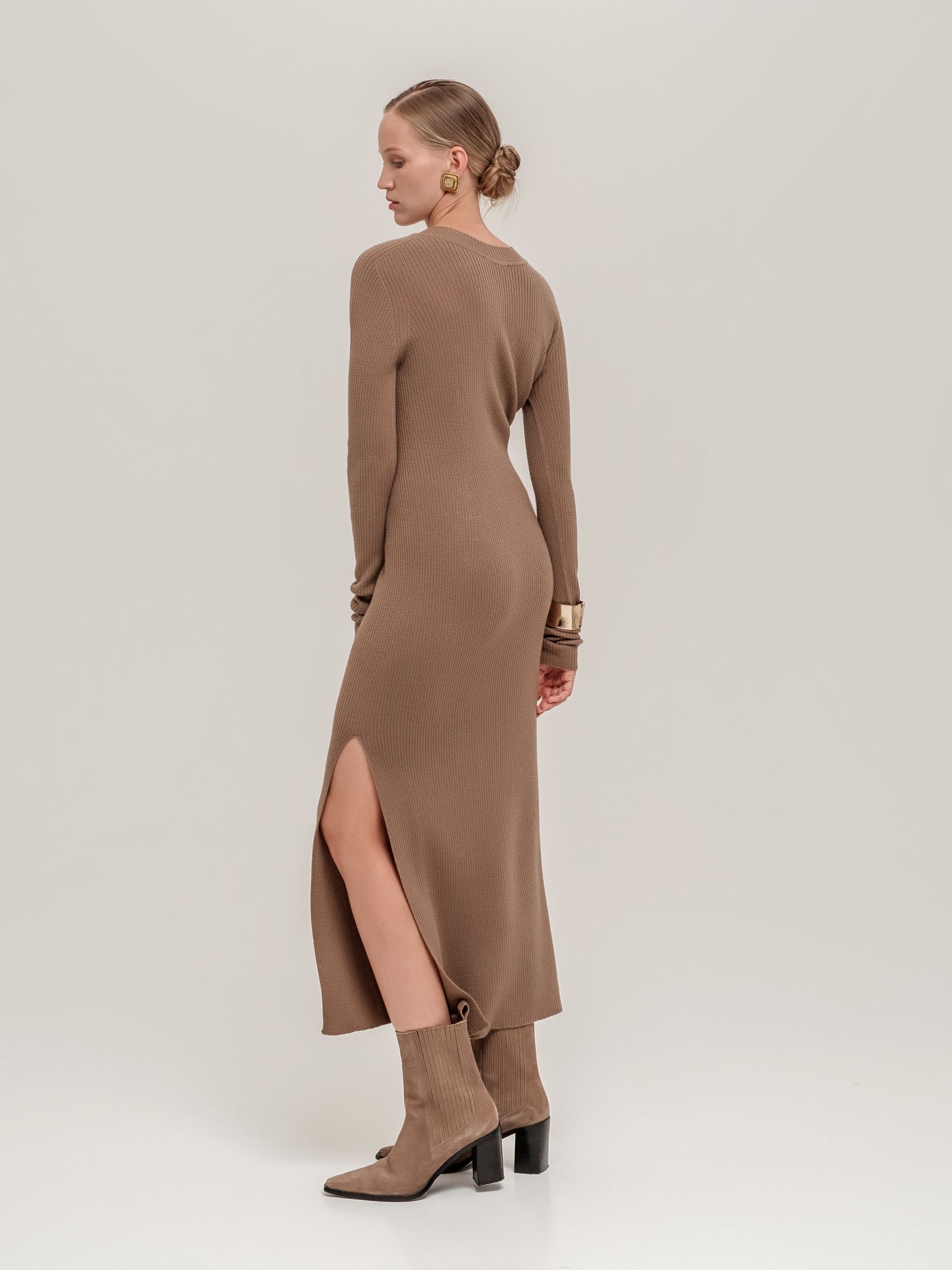 Aria Dress Truffle